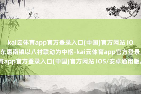 kai云体育app官方登录入口(中国)官方网站 IOS/安卓通用版/手机版浦东惠南镇以八村联动为中枢-kai云体育app官方登录入口(中国)官方网站 IOS/安卓通用版/手机版